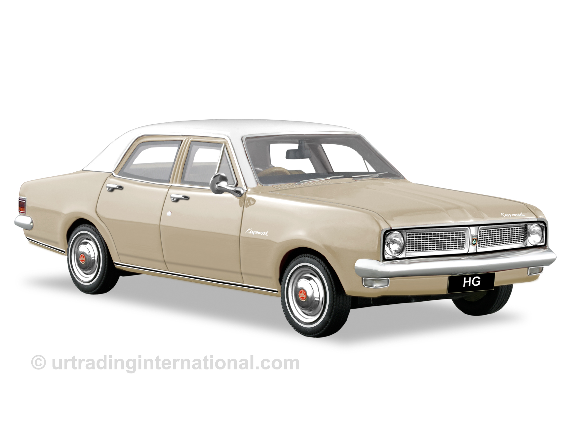 1970 HG Kingswood Sedan – Sundan Beige / White Roof