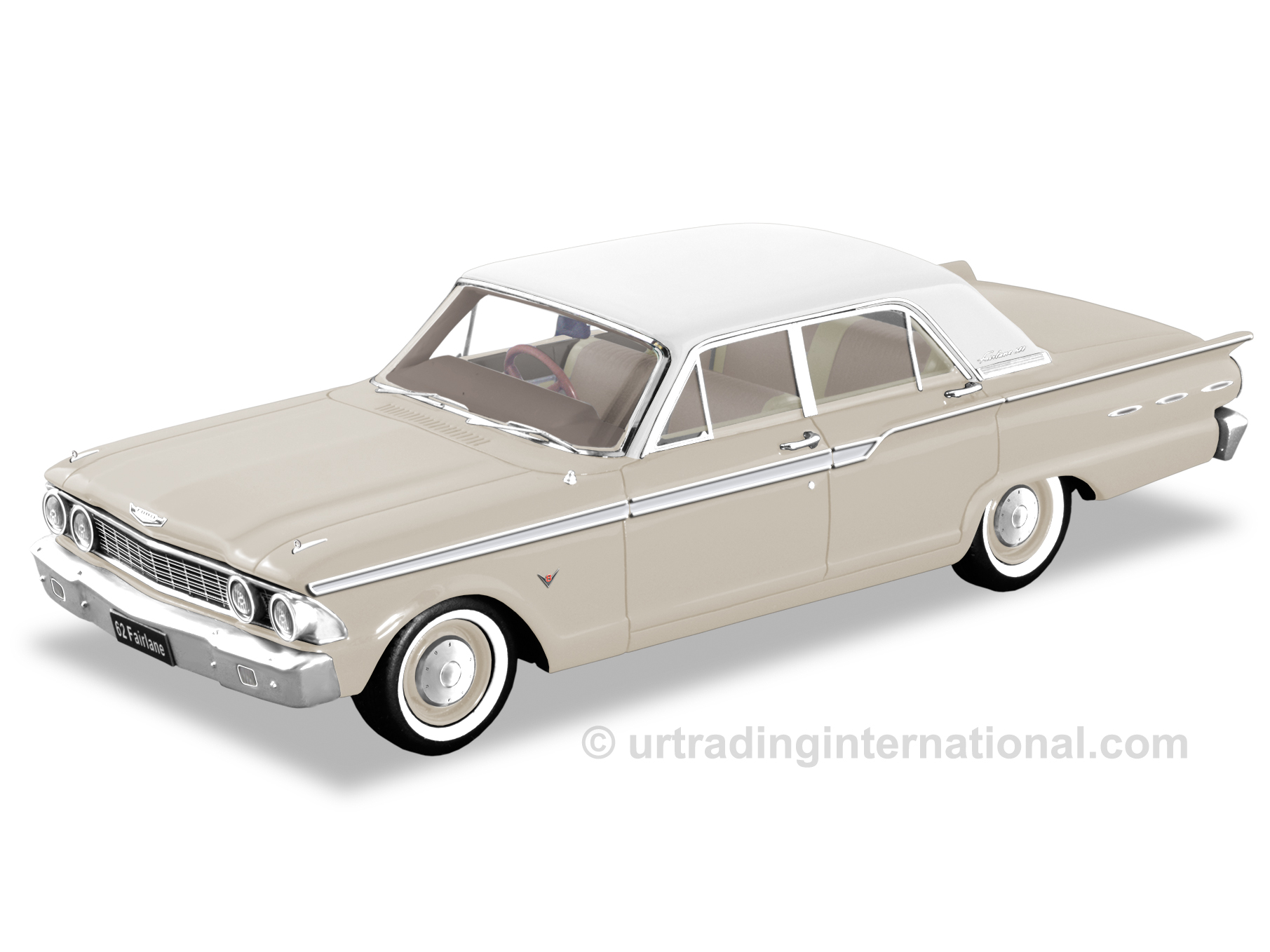 1962 Ford Compact Fairlane – Sandshell Beige.