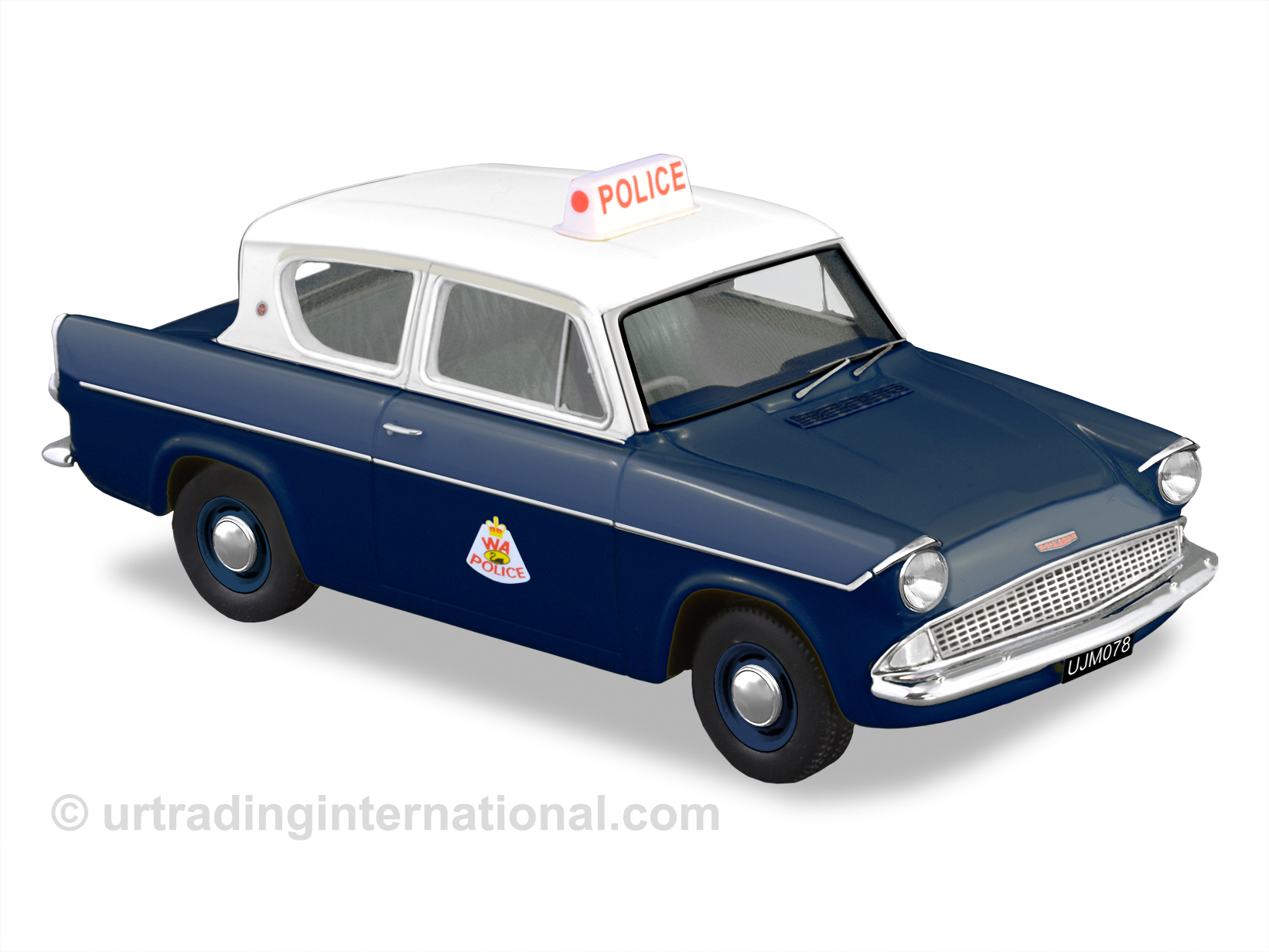 Ford Anglia 105E – WA Police Car