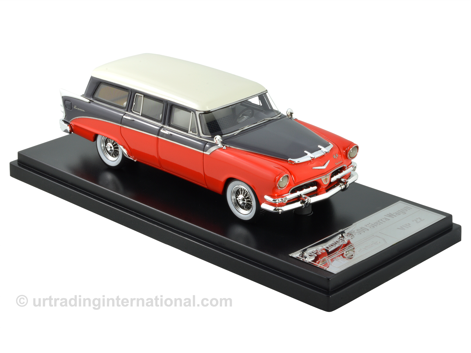 1956 Dodge Sierra Station Wagon – Red/Charcoal/White