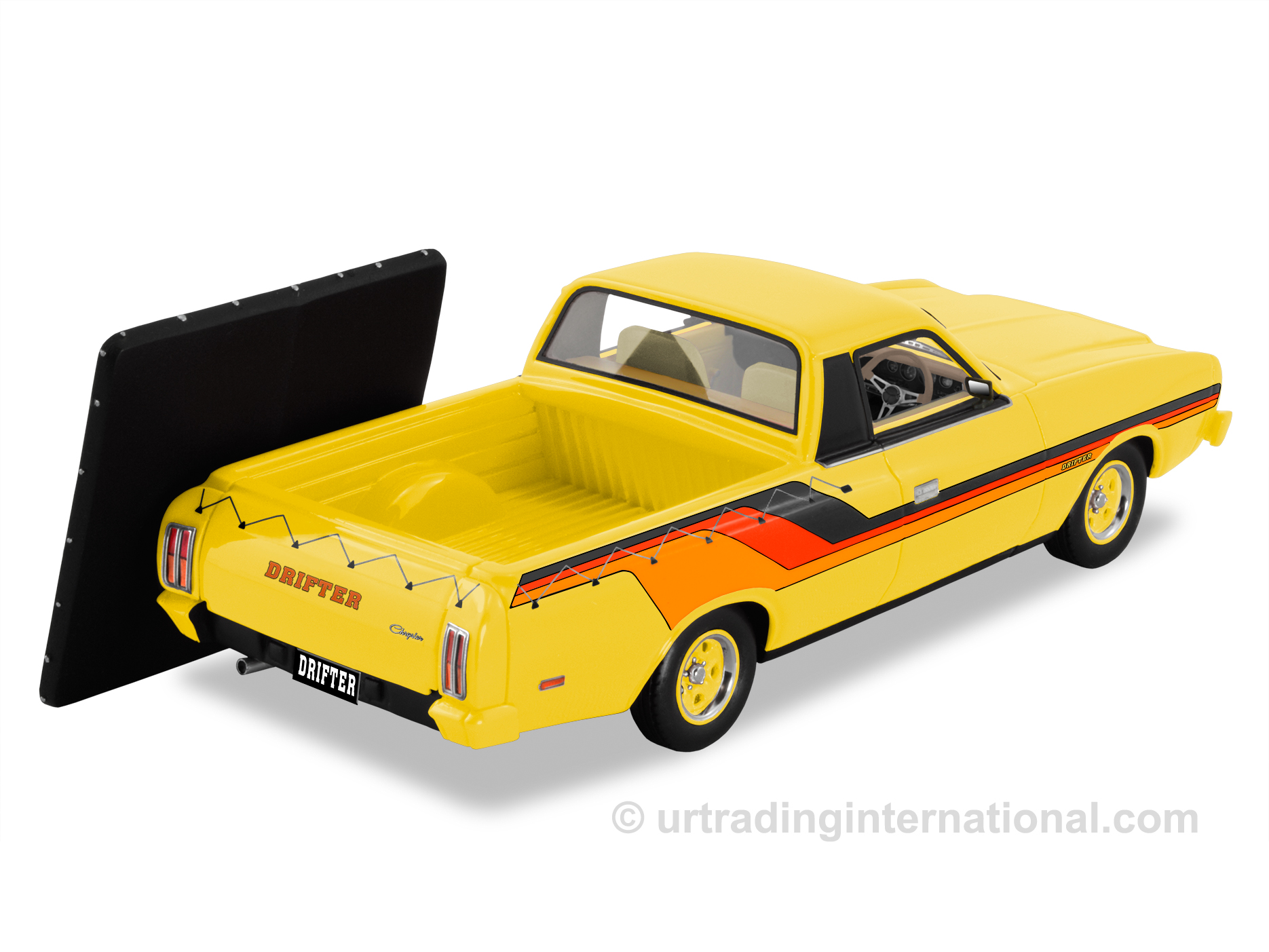 1977 Chrysler CL Drifter Ute – Lemon Twist
