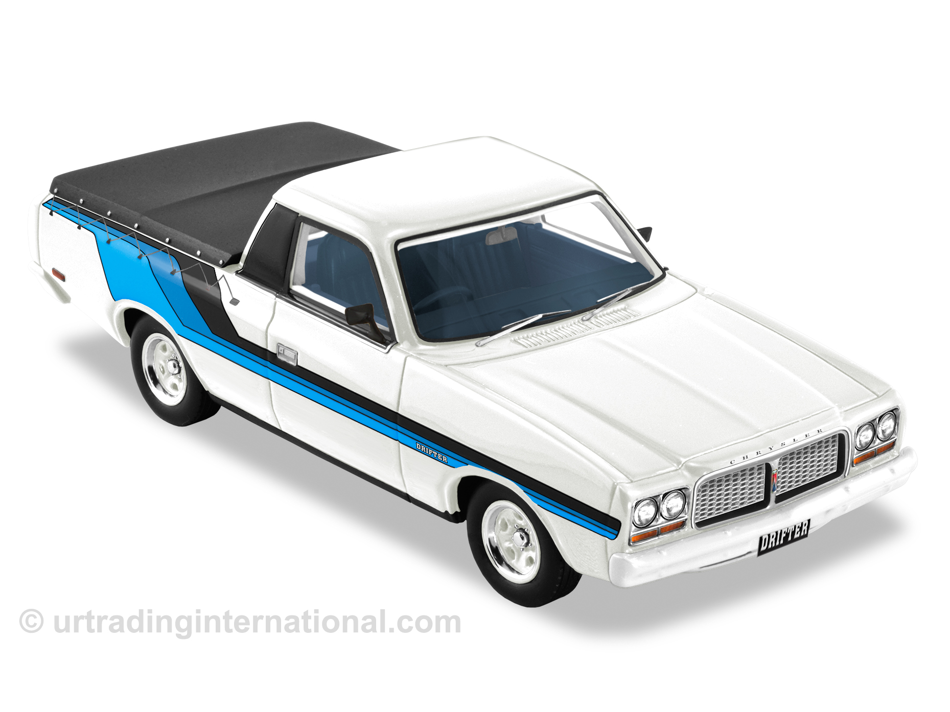 1977 Chrysler CL Drifter Ute – Alpine White