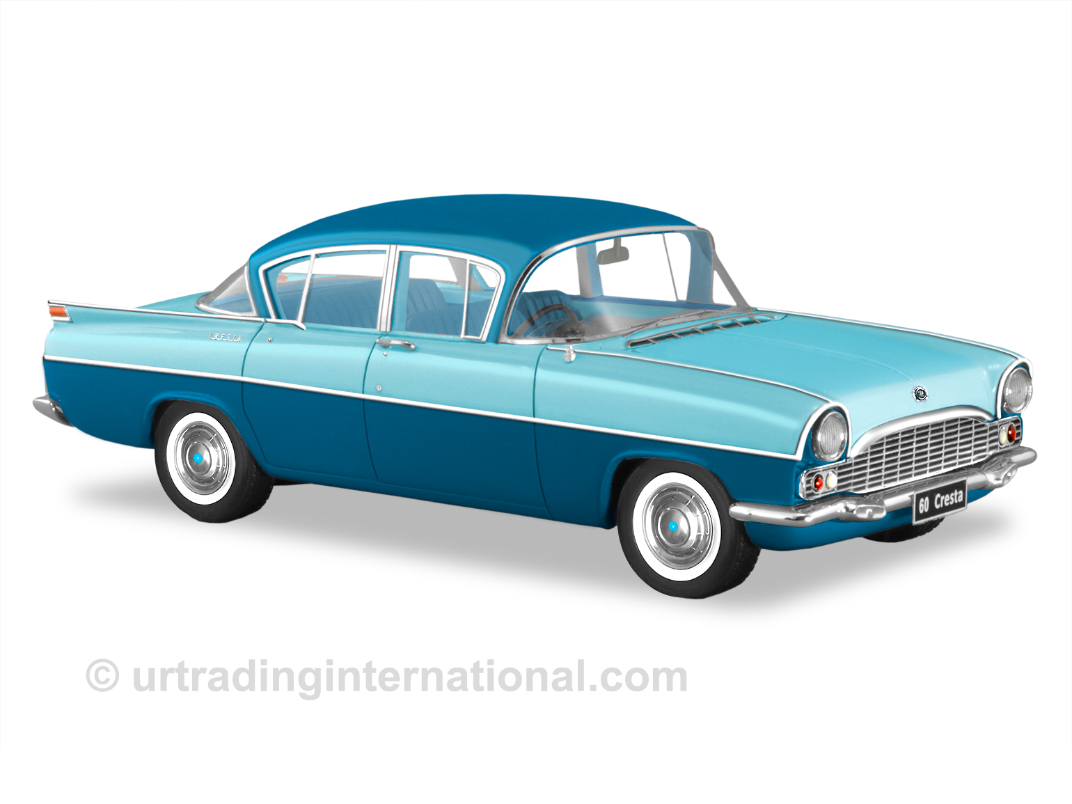 1960 Vauxhall Cresta PA – Banff Blue/Canyon Blue