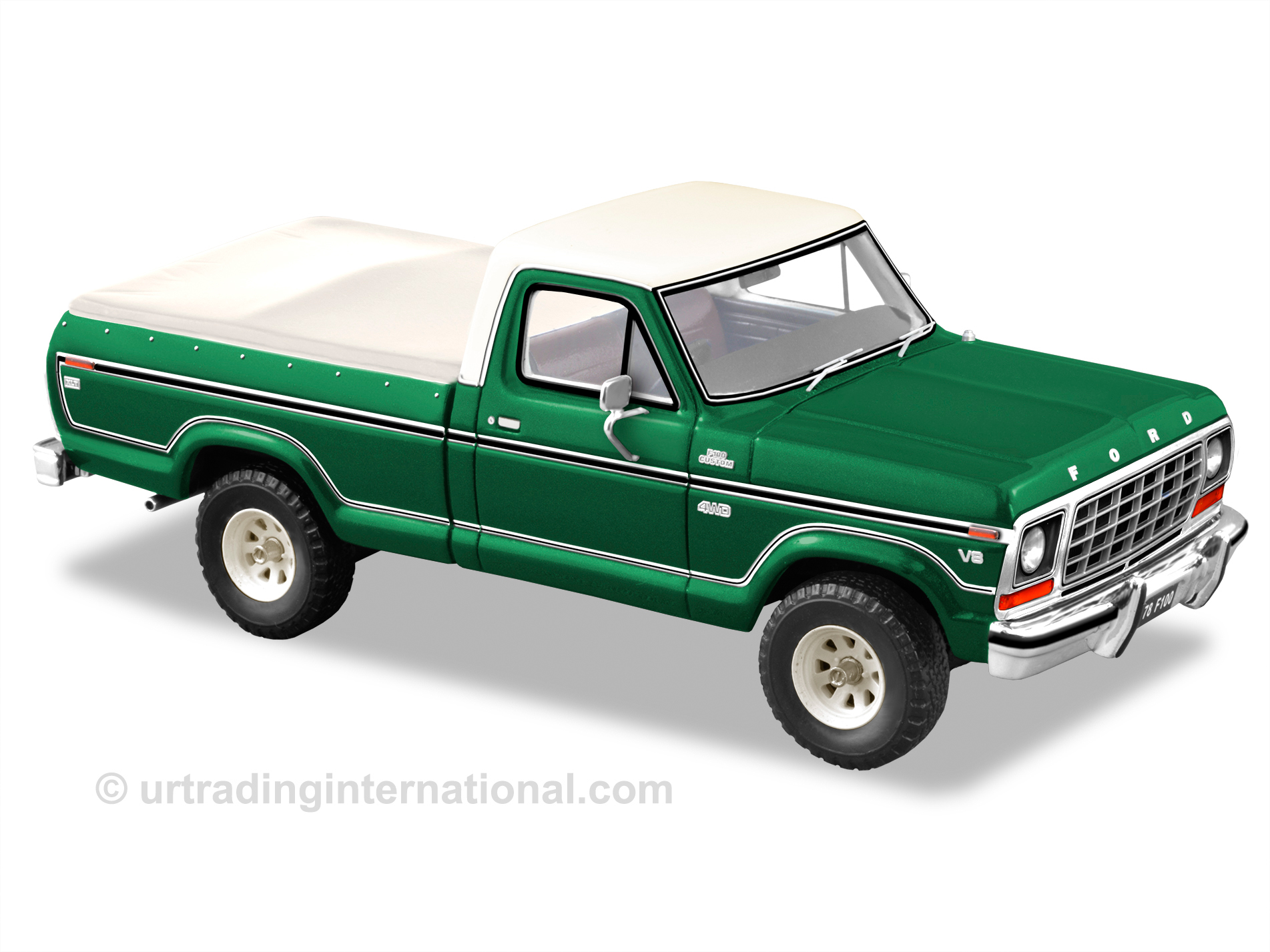 1978 F100 4WD XLT (short Wheelbase) – Emerald Green