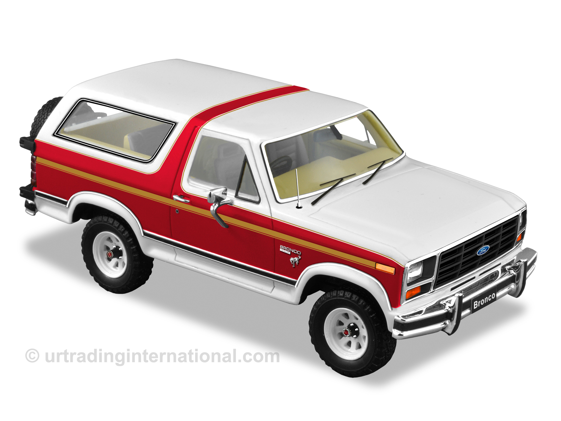 1985 Ford Bronco XLT – Monza Red