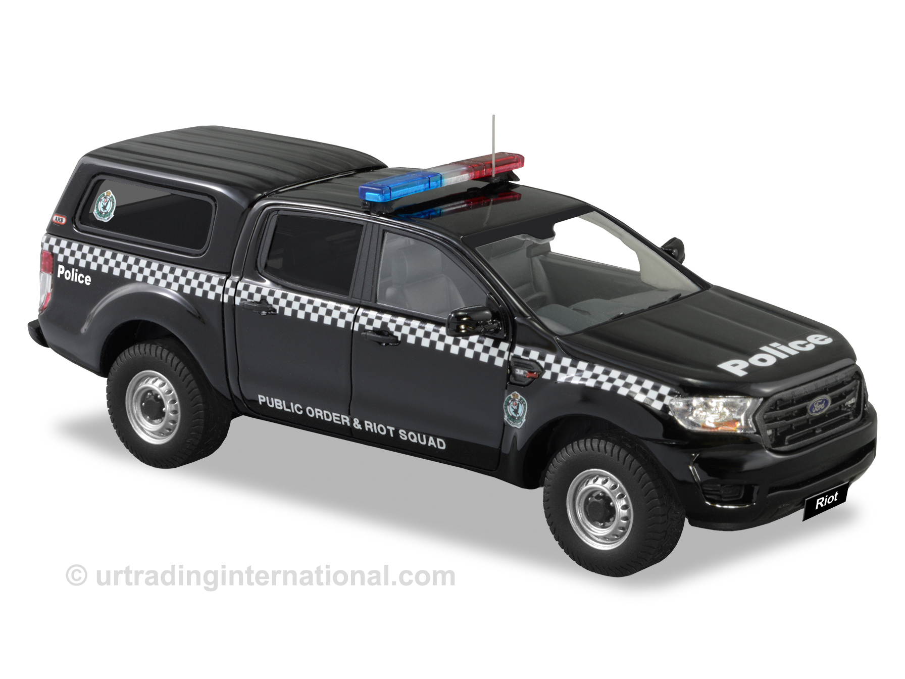 Ford Ranger – NSW Police Riot Squad – Black