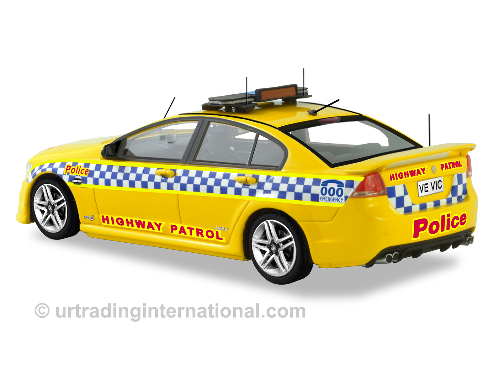 Holden VE SS Commodore – VIC. Police Highway Patrol – Yellow
