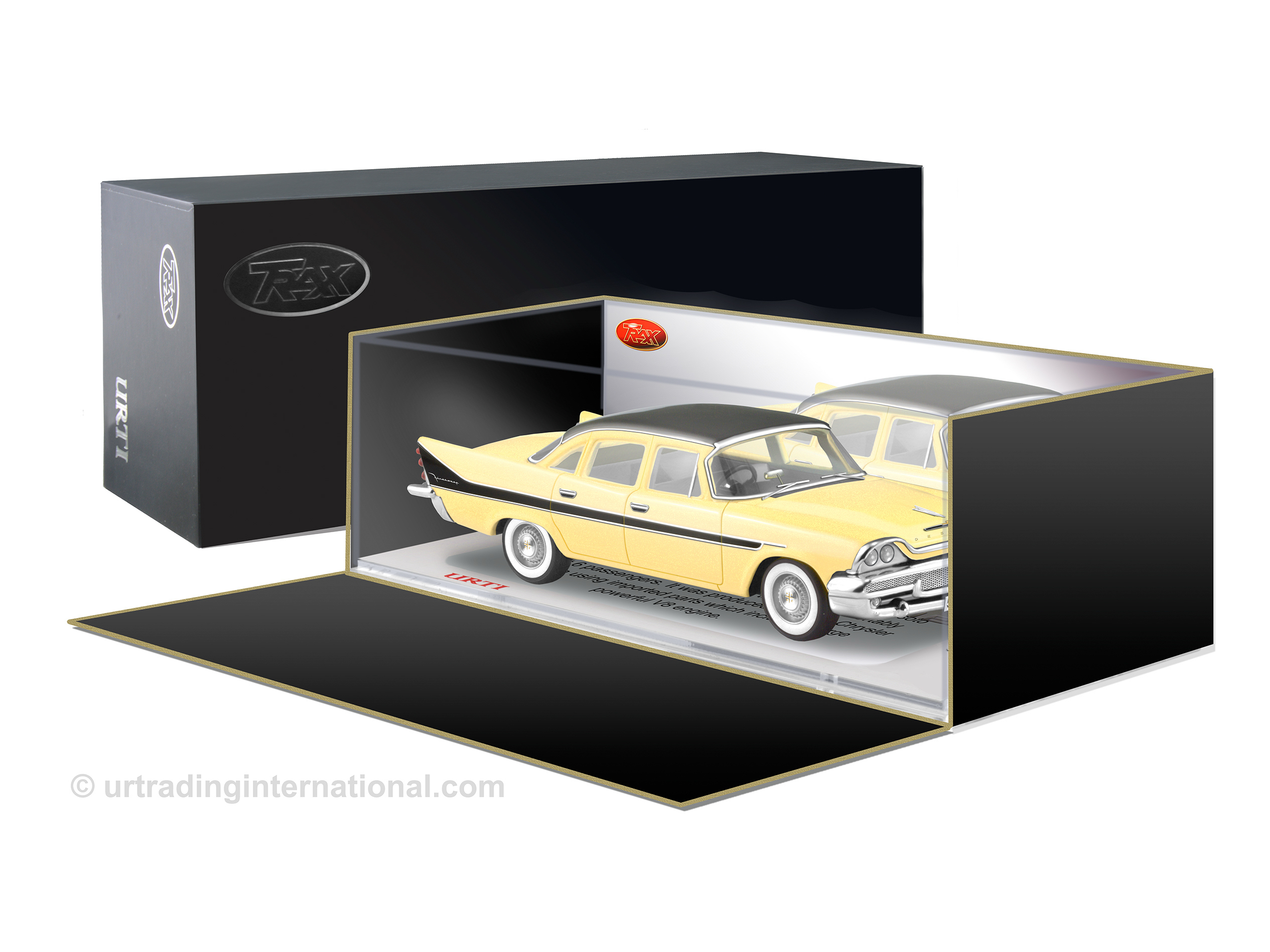 1958 Desoto Firesweep – Yellow/Black