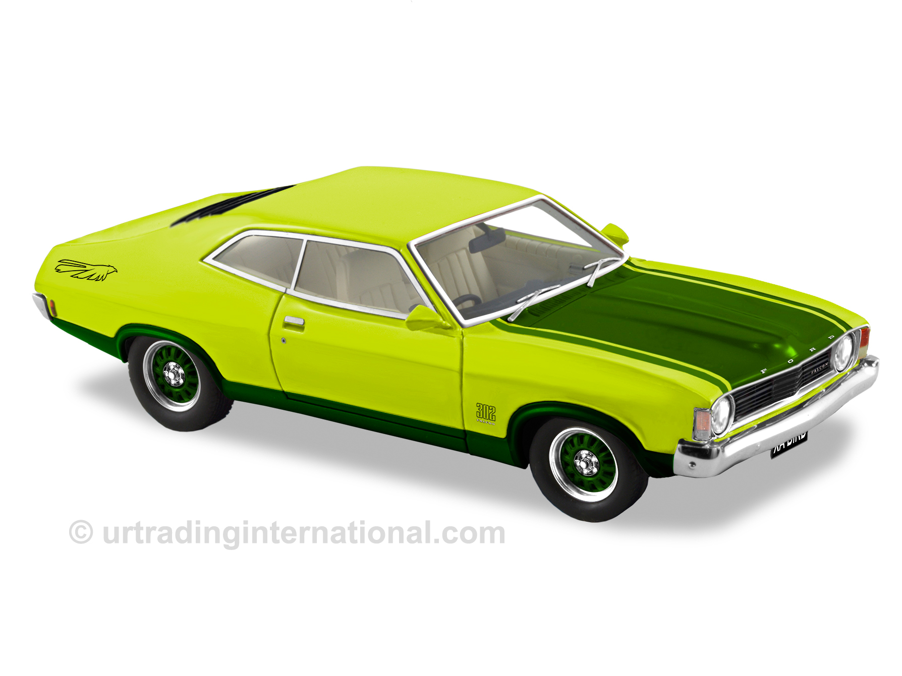 Ford XA Falcon 500 Hardtop – Superbird – Lime Glaze.
