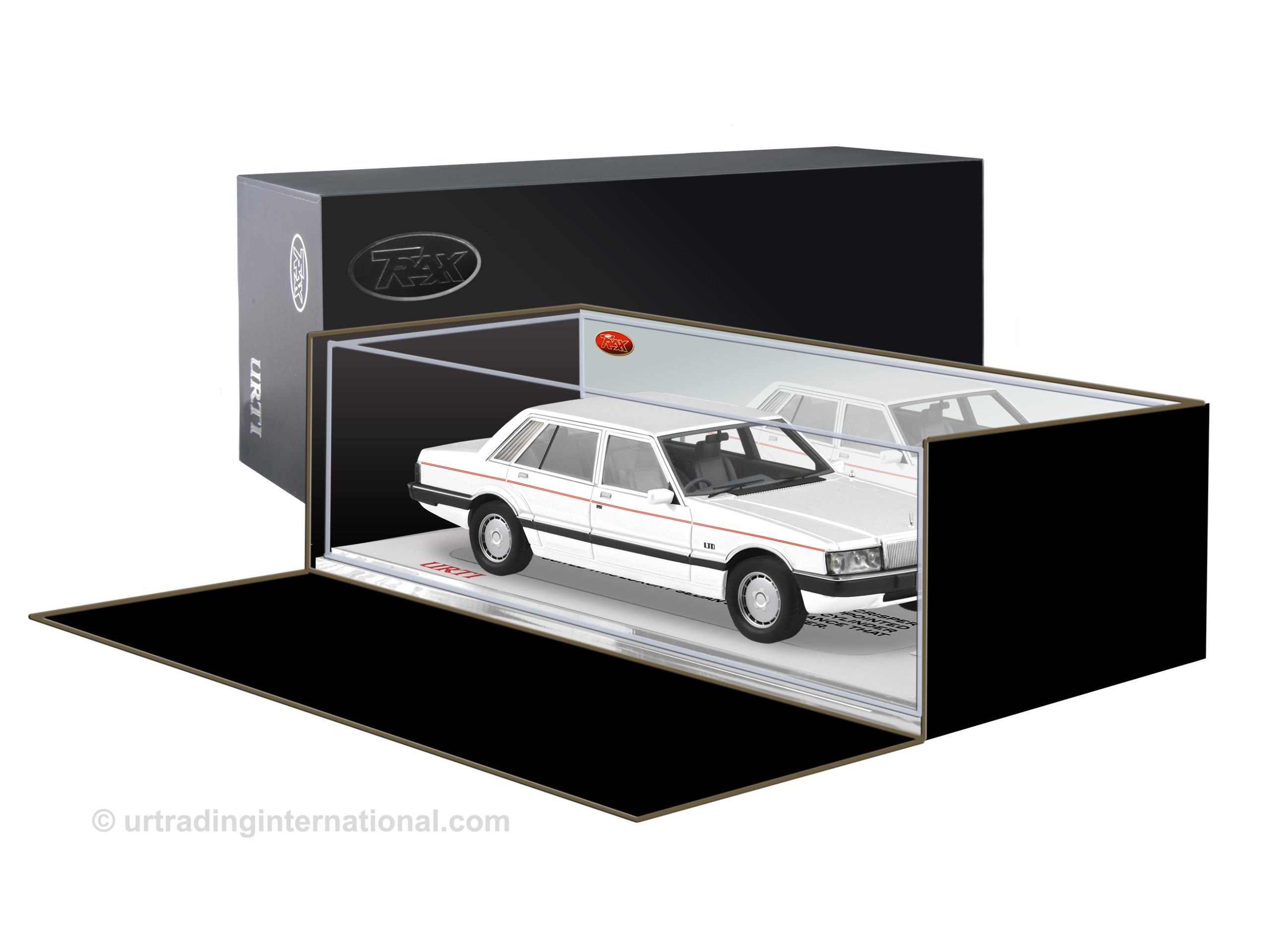 1987 Ford LTD FE 4d Sedan White 4.0L